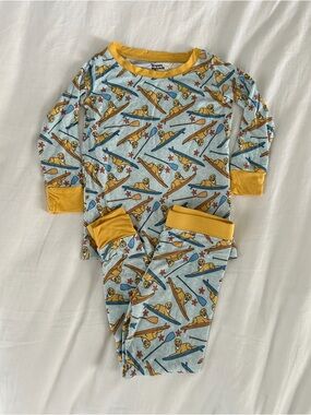Dream Big Little Co. Bamboo Set - Dog, Golden Retriever, Paddleboard, Lake